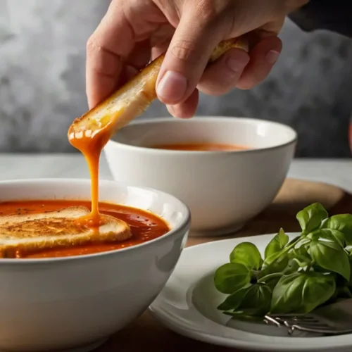 Grilled Cheese and Tomato Soup