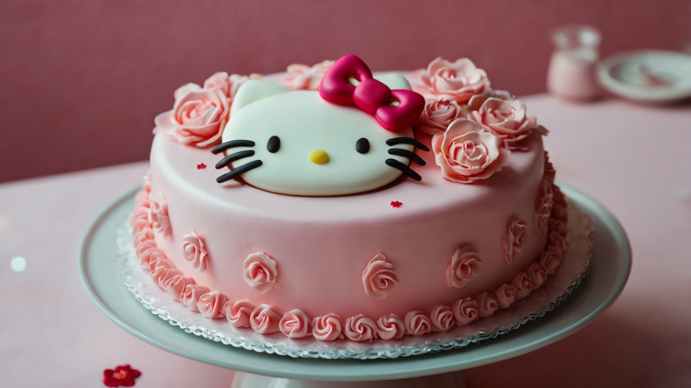 Hello Kitty Cake