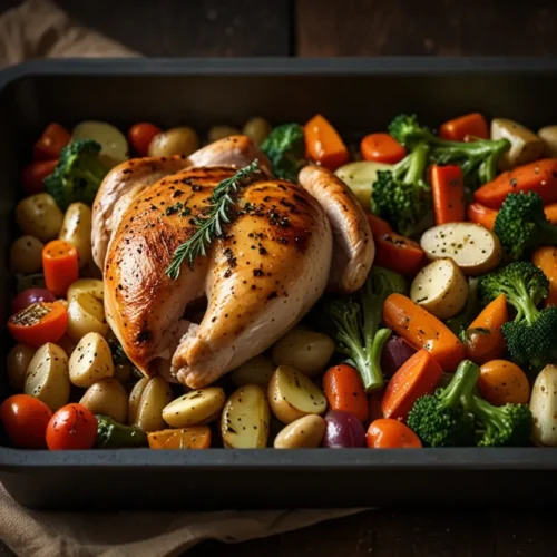 Sheet Pan Chicken and Veggies