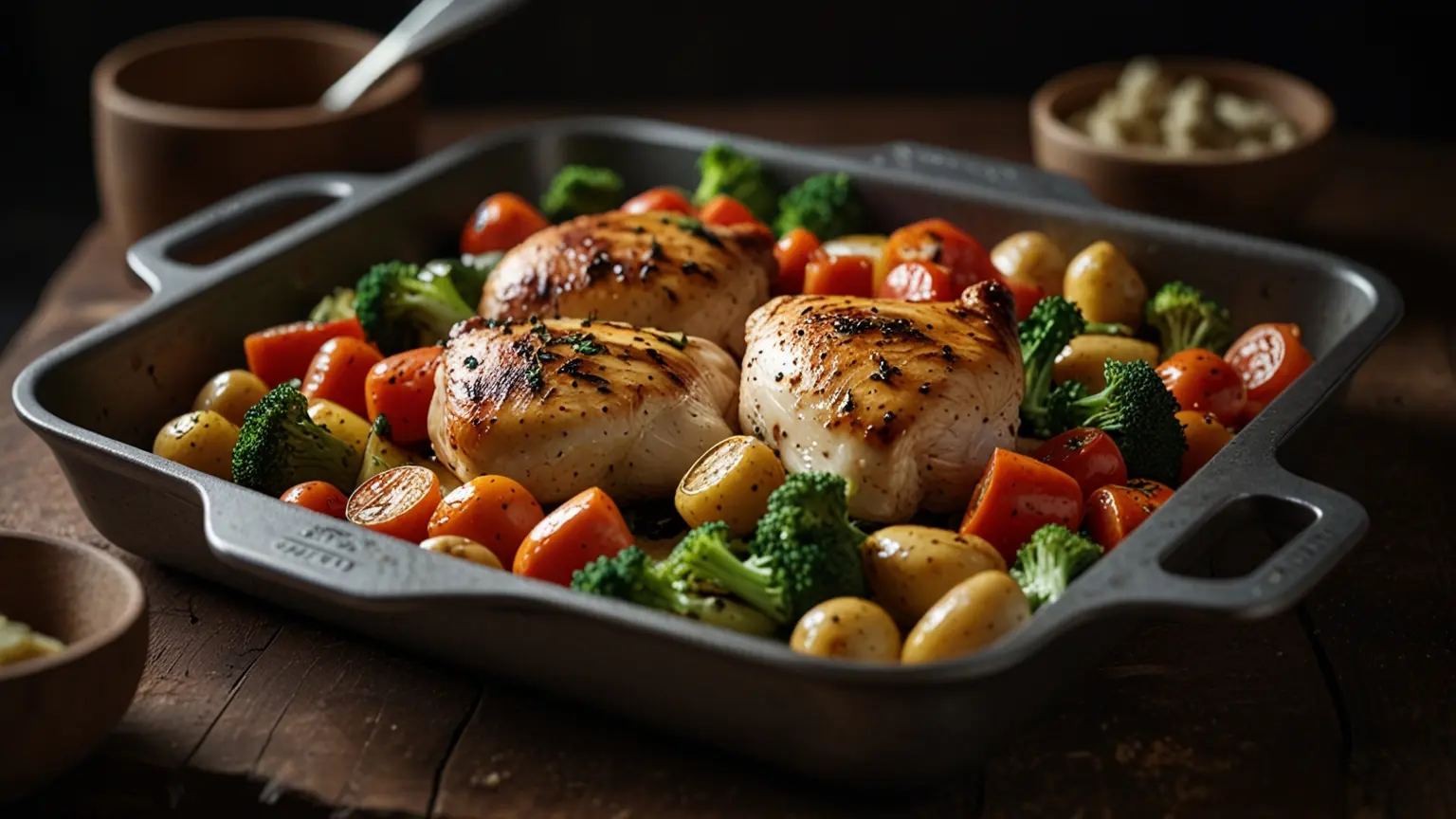 Sheet Pan Chicken and Veggies