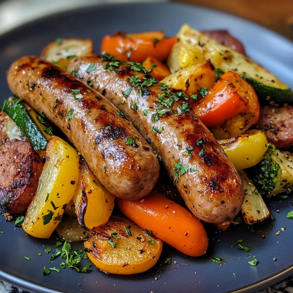 Sausage and Veggies