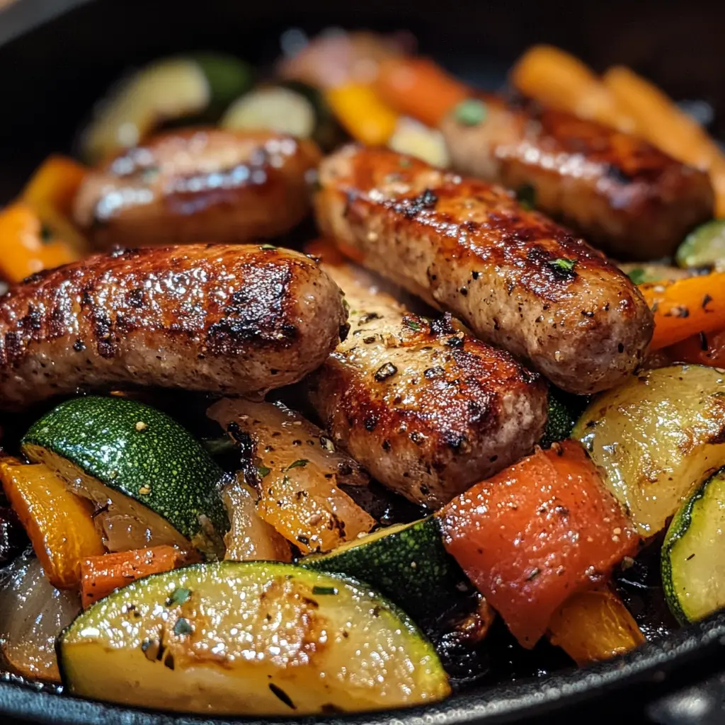 Sausage and Veggies