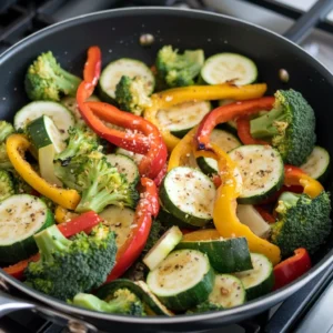 Keto Garlic Butter Chicken with Veggies