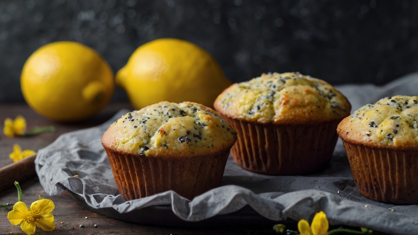 Lemon Poppy Seed Muffins