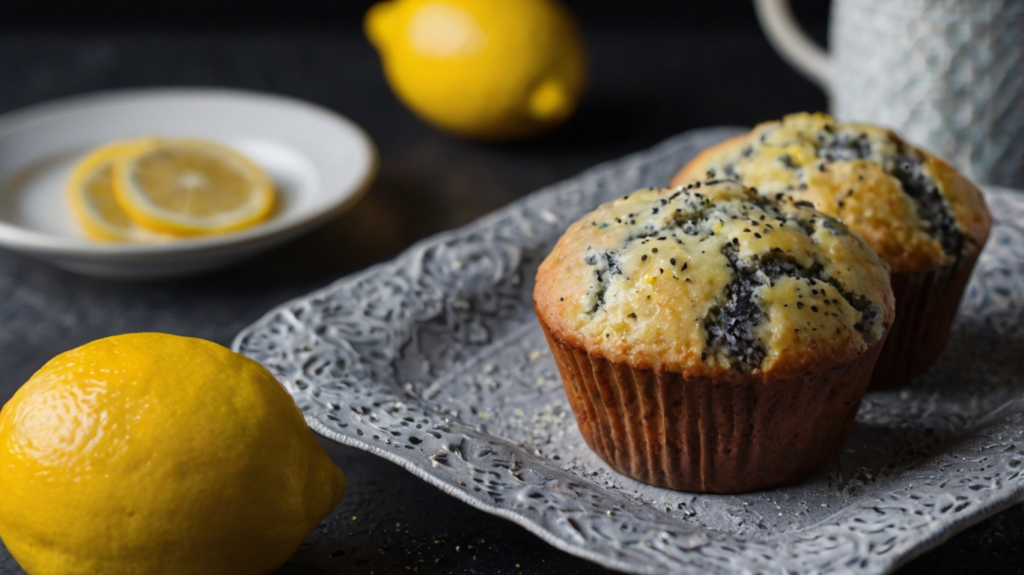 Lemon Poppy Seed Muffins