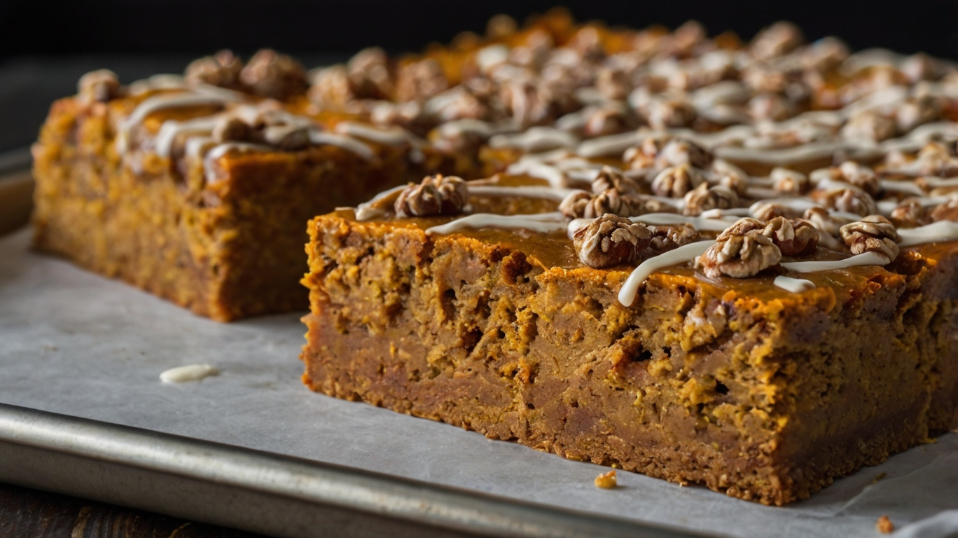 Sheet Pan Libby’s Pumpkin Bars