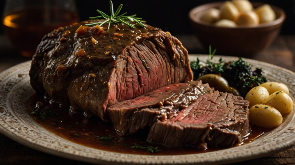 Tuscan-Style Slow-Cooked Beef Roast
                    Chef Paula