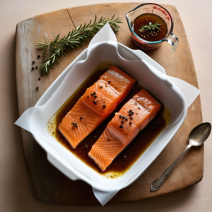 Honey Sriracha Salmon