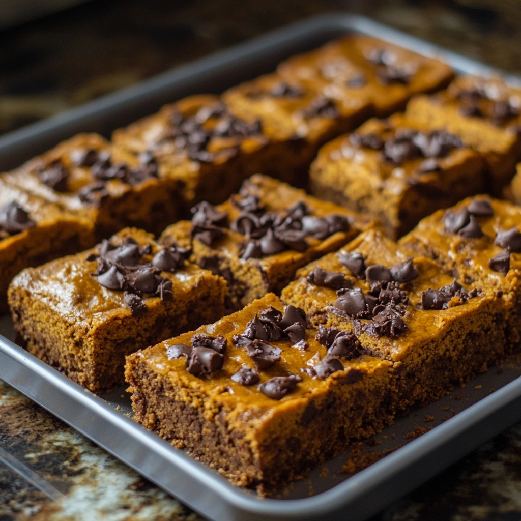 Sheet Pan Libby’s Pumpkin Bars