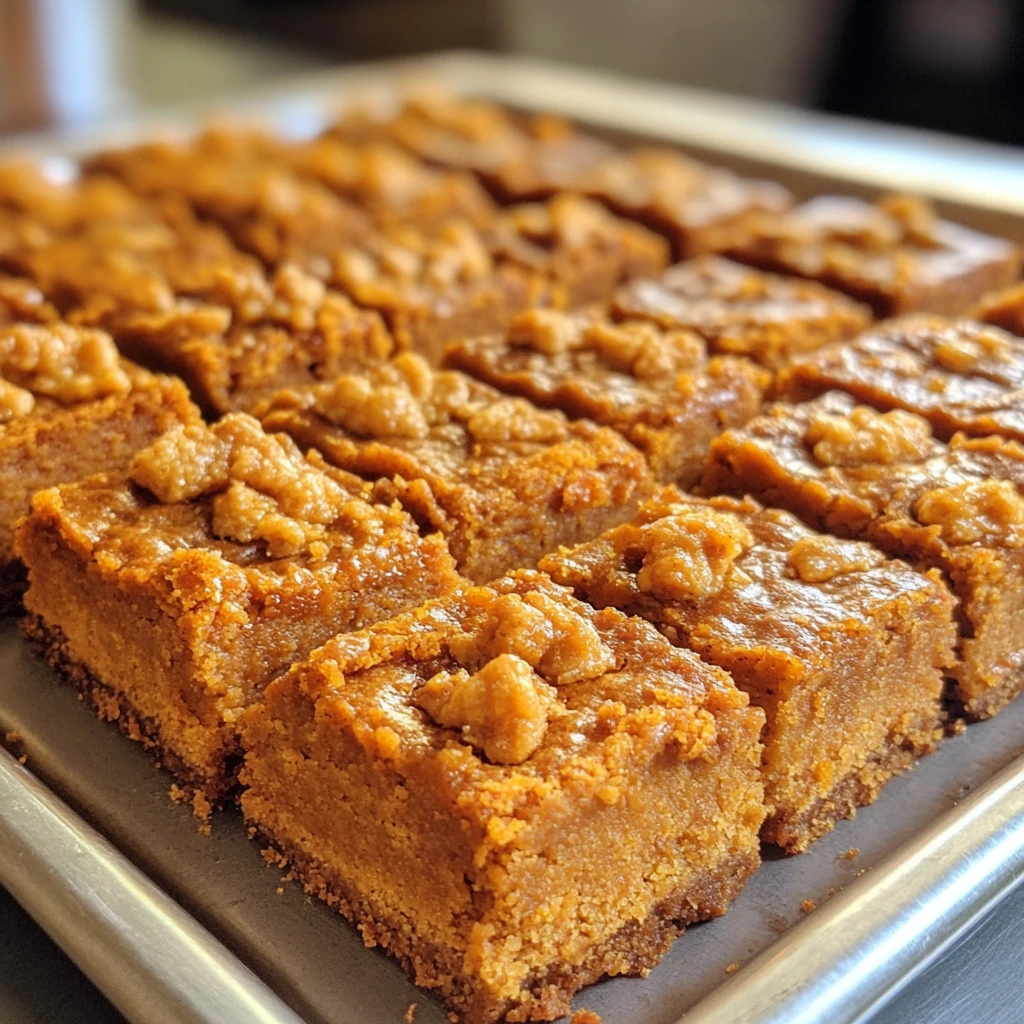 Sheet Pan Libby’s Pumpkin Bars