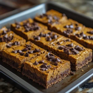 Sheet Pan Libby’s Pumpkin Bars