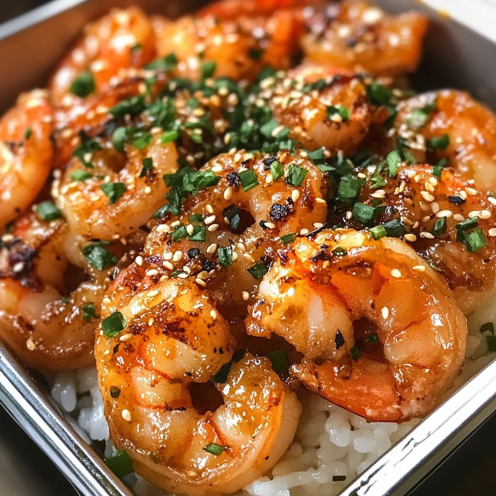 Shrimp sizzling in a cast iron skillet, golden and crispy around the edges, with garlic and herbs in the pan. Crispy Pan-Seared Shrimp