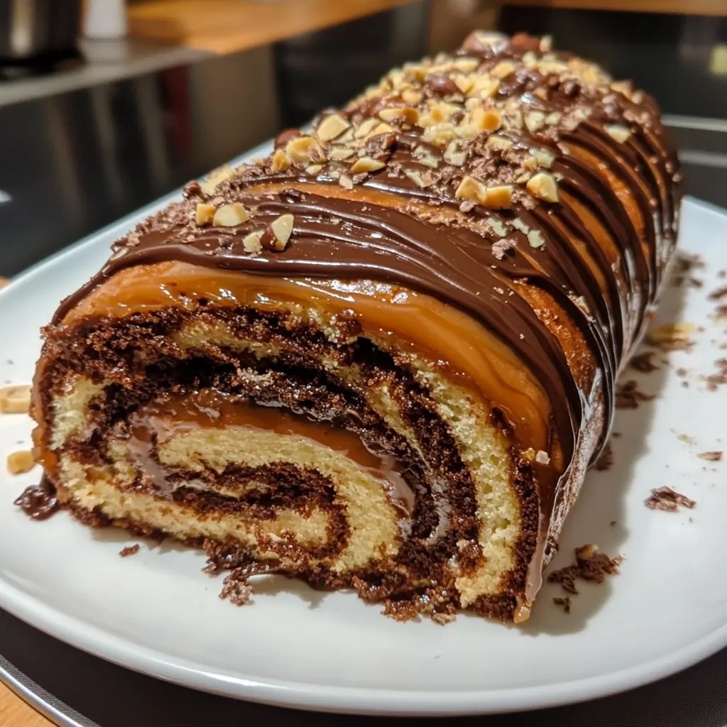 Hazelnut Swiss Roll