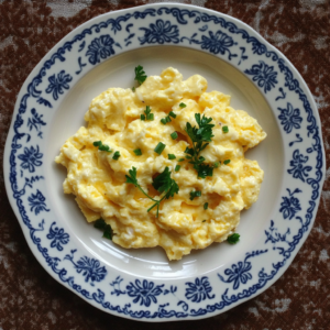 Baked Eggs with a Cottage Cheese Twist