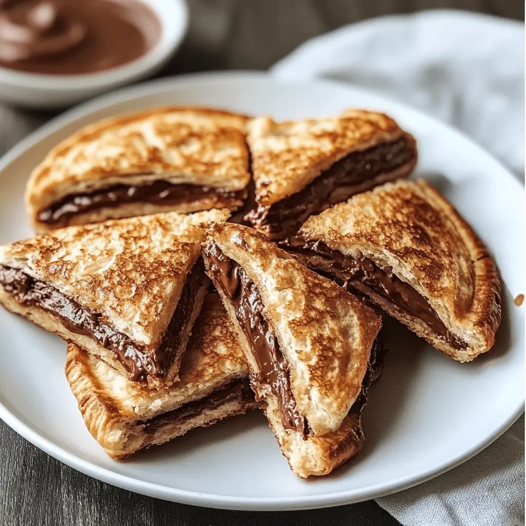 Nutella Toast Pies