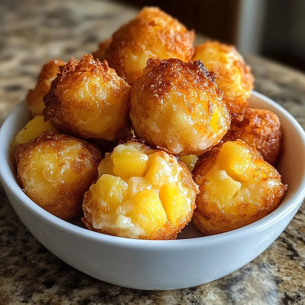 Pineapple Cheese Balls