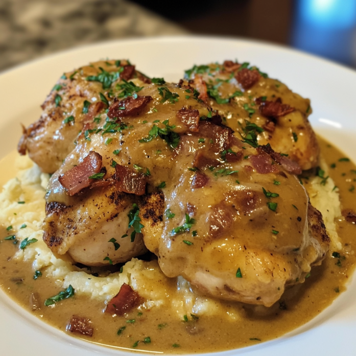 smothered chicken recipe