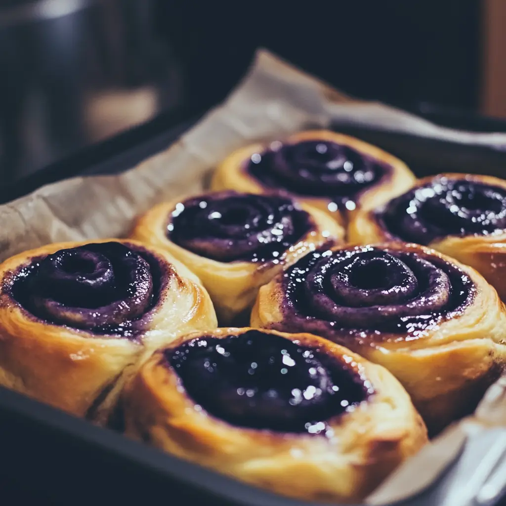 Blueberry Cinnamon Rolls