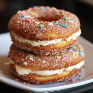 Churro Cheesecake Donut Cookies