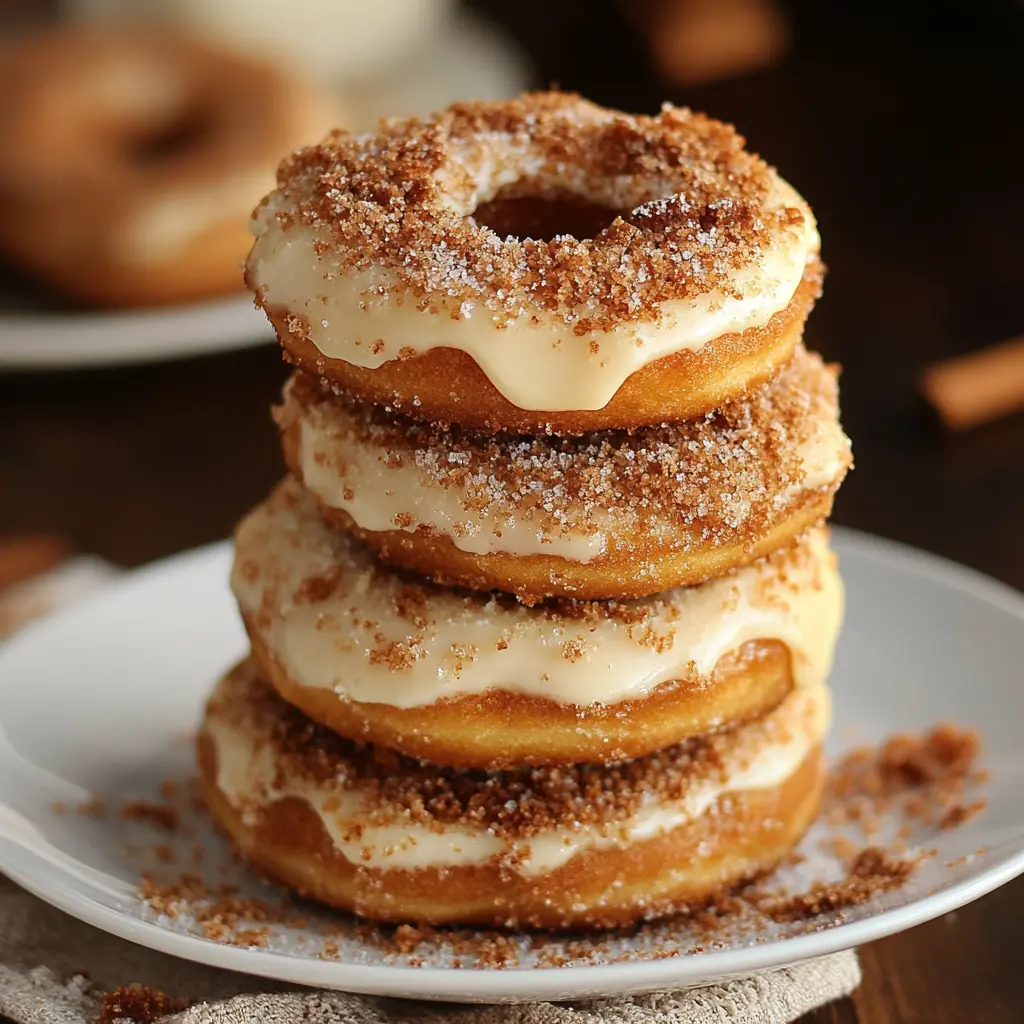 Churro Cheesecake Donut Cookies