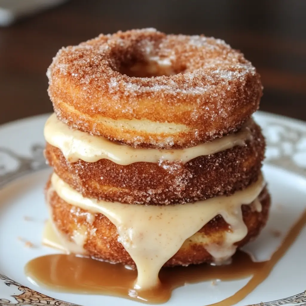 Churro Cheesecake Donut Cookies