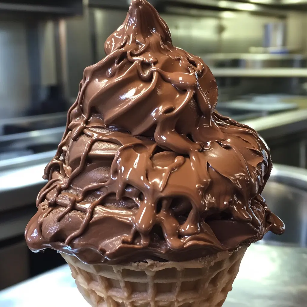 Creamy Double Chocolate Ice Cream