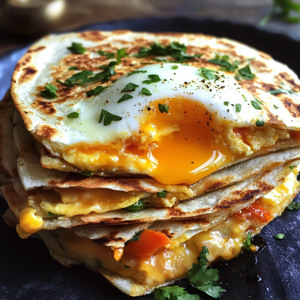 Fried Egg Quesadilla