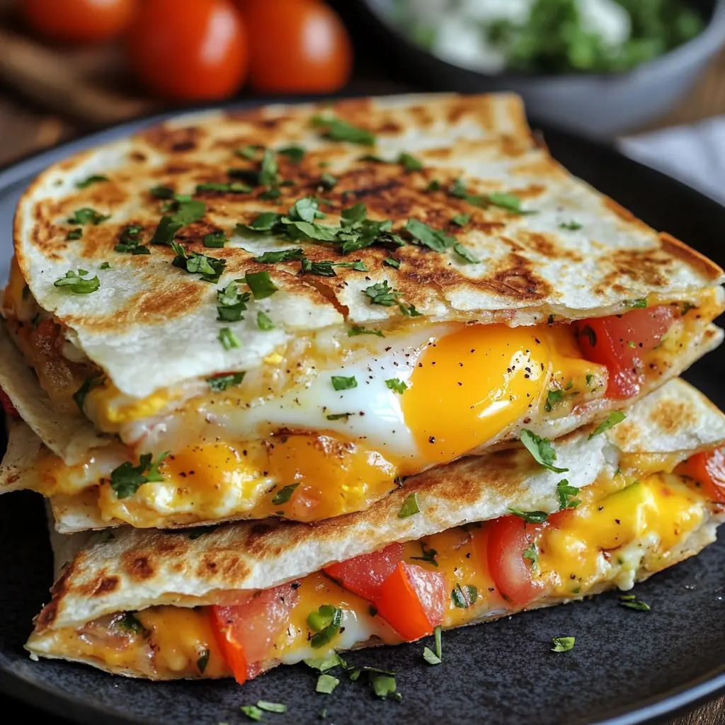 Fried Egg Quesadilla