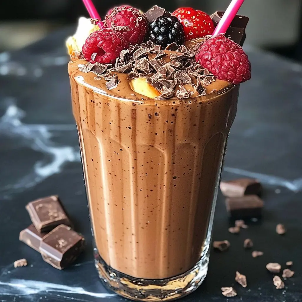 Gourmet Chocolate Shake