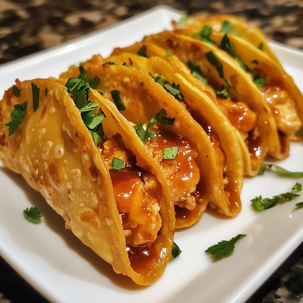 Applebee’s Chicken Wonton Tacos