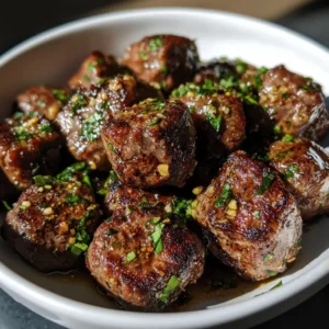 Juicy Garlic Butter Steak Bites