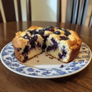 Blueberry Sour Cream Coffee Cake