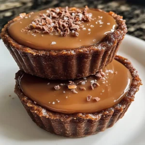 Chocolate Salted Caramel Tarts