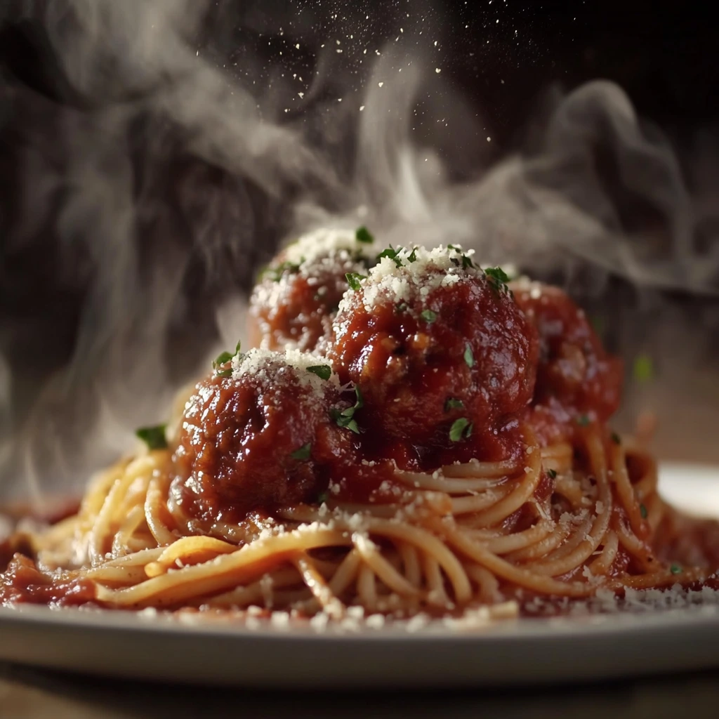 Vegan Spaghetti and Meatballs