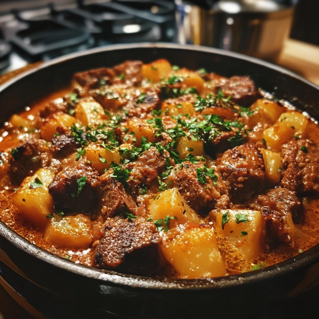 Angel Beef Casserole