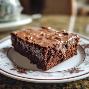 Brownie Dump Cake