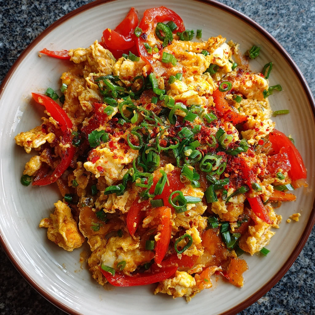 Chinese Tomato Egg Stir Fry