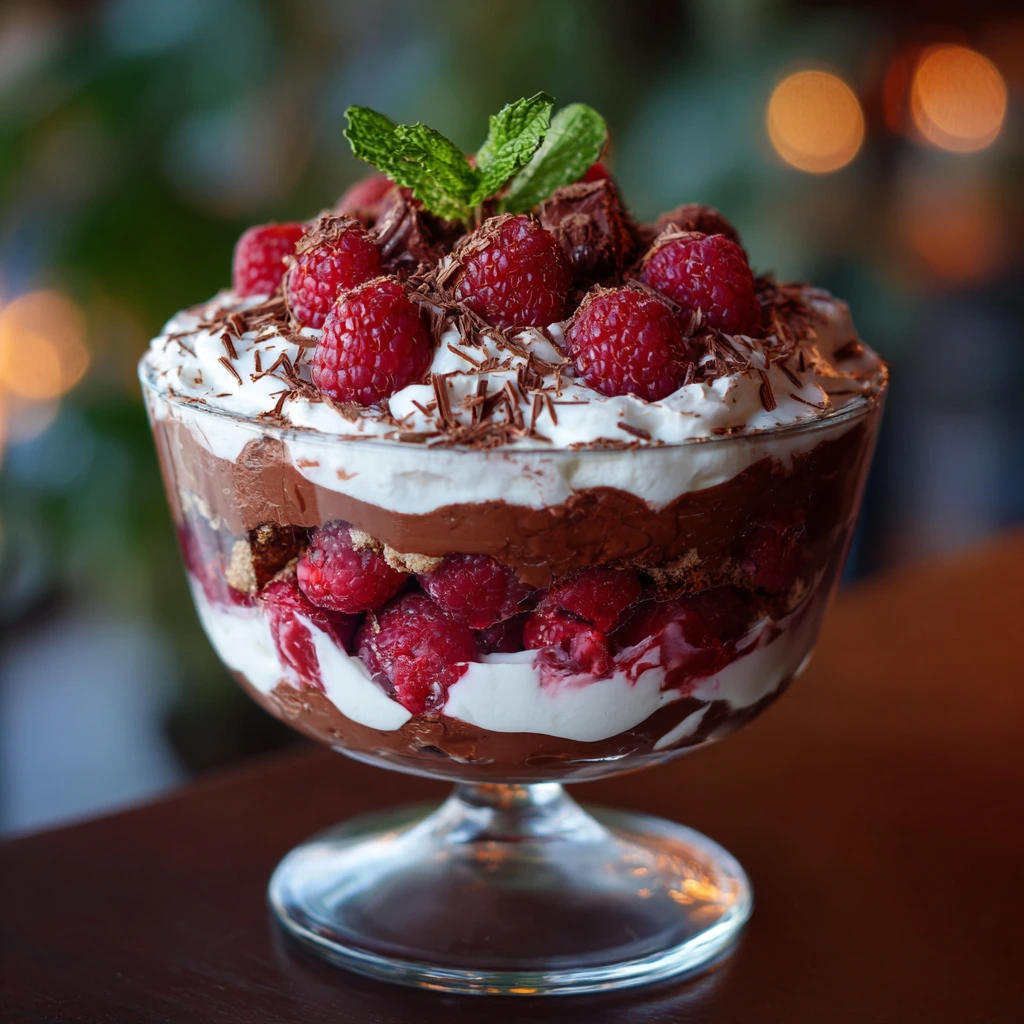 Chocolate Raspberry Trifle