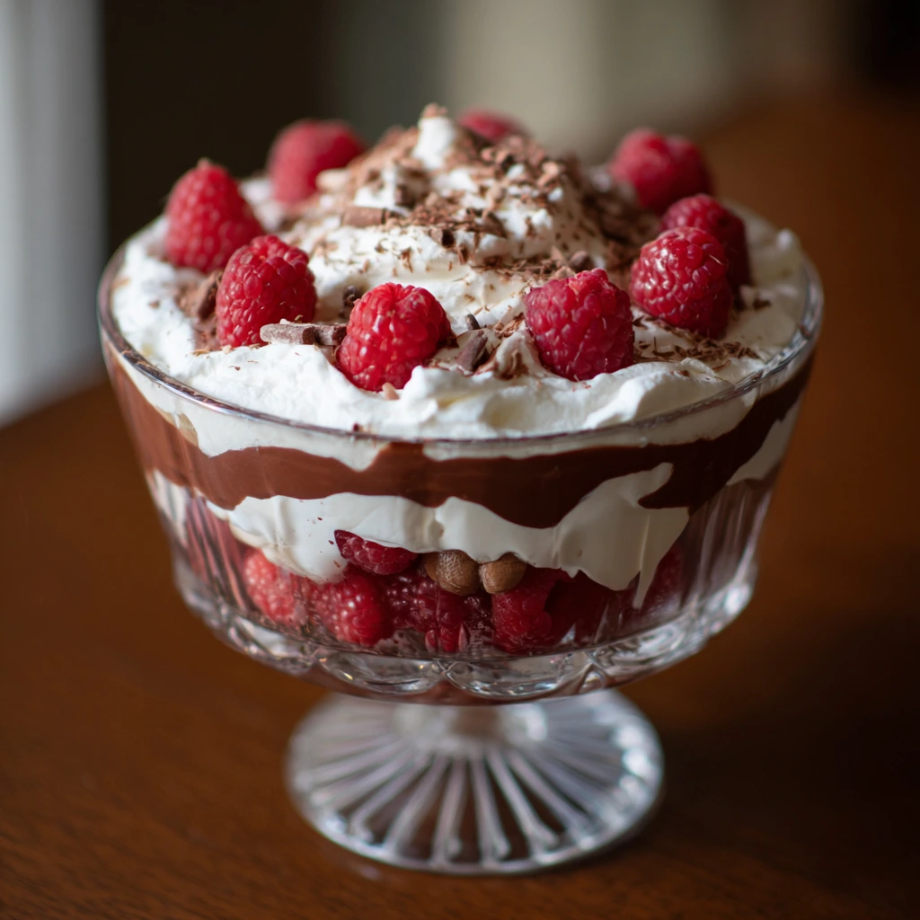 Chocolate-Raspberry Trifle