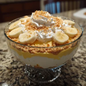 Cottage Cheese Banana Pudding