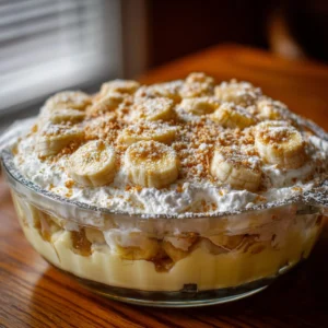 Cottage Cheese Banana Pudding