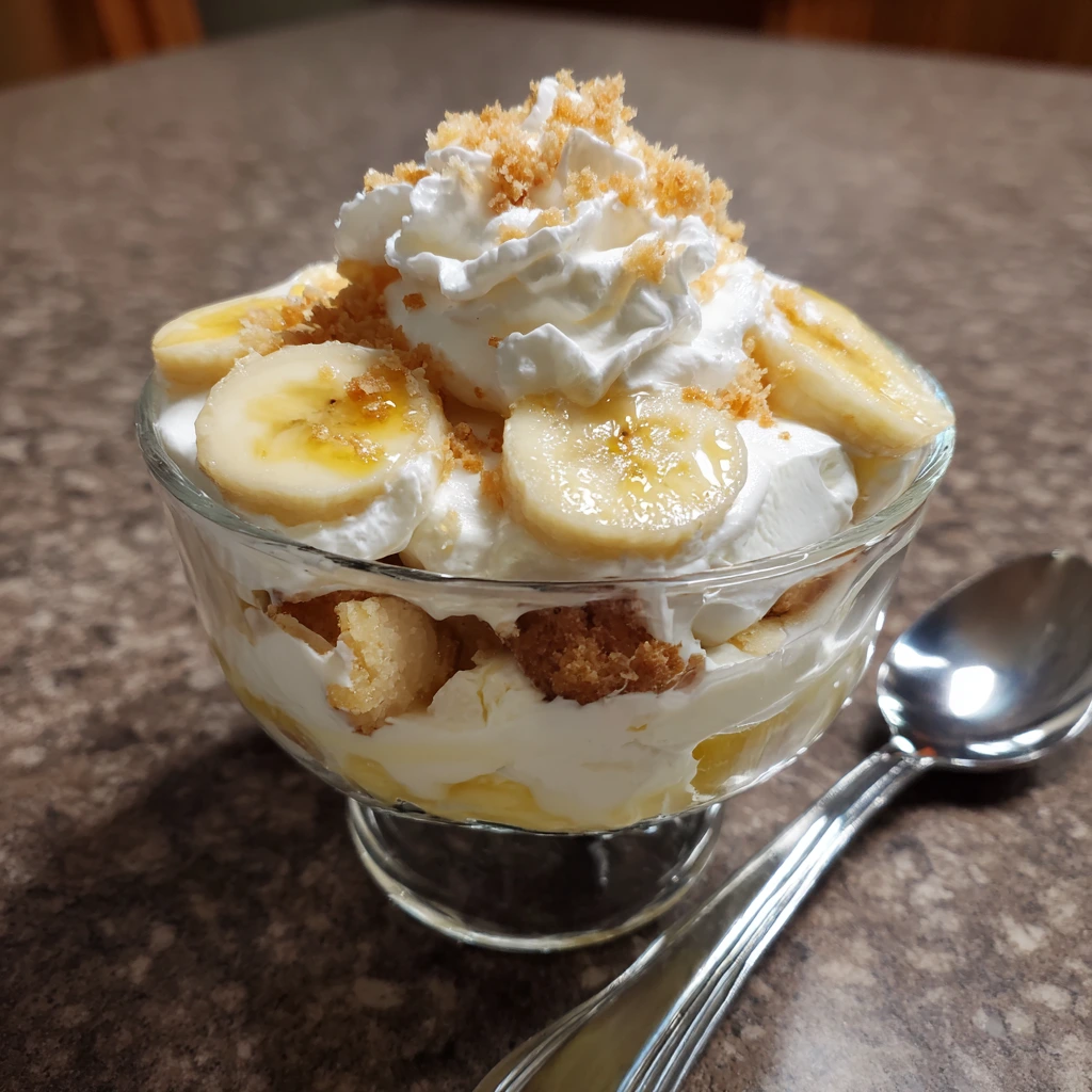 Cottage Cheese Banana Pudding