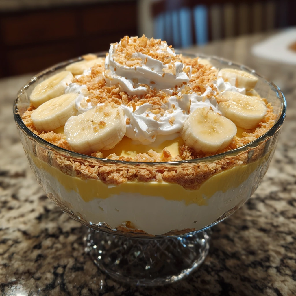 Cottage Cheese Banana Pudding