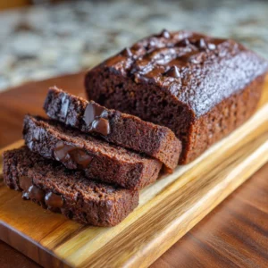 Double-Chocolate Banana Bread