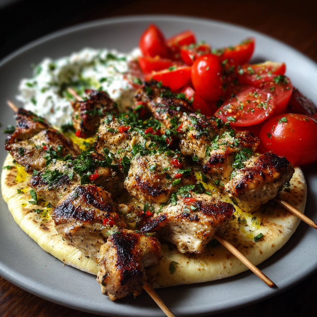 Grilled Chicken Souvlaki
