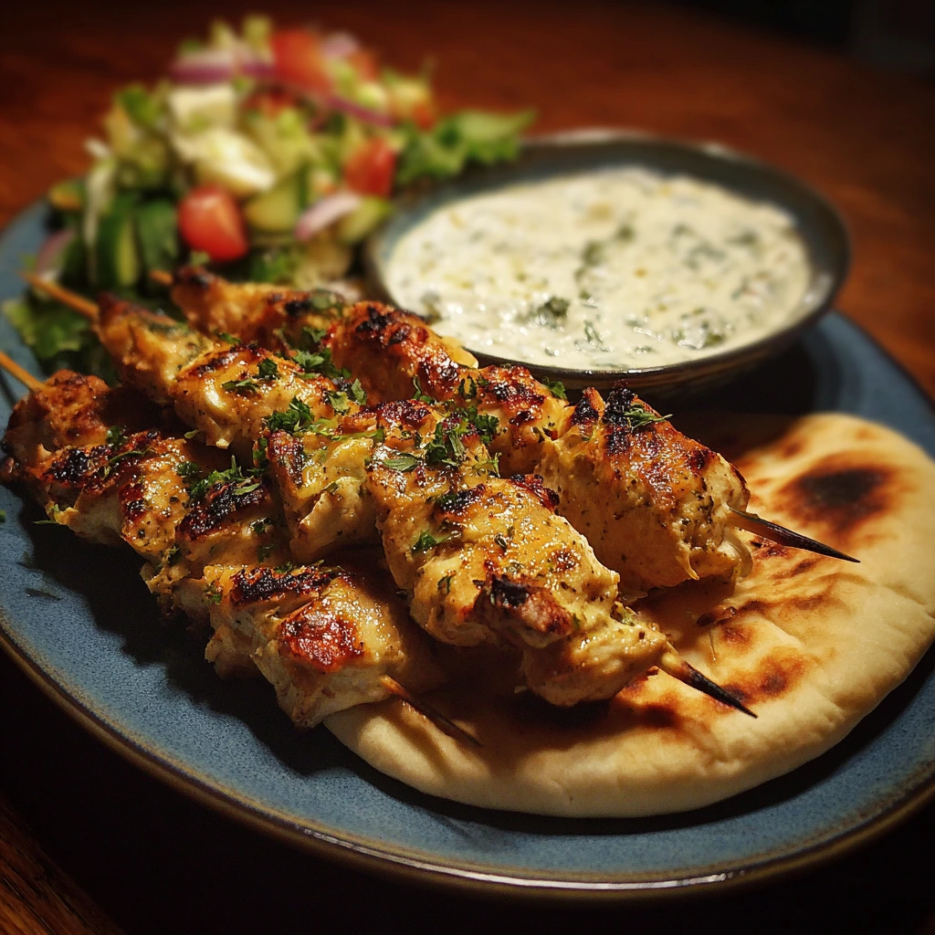 Grilled Chicken Souvlaki