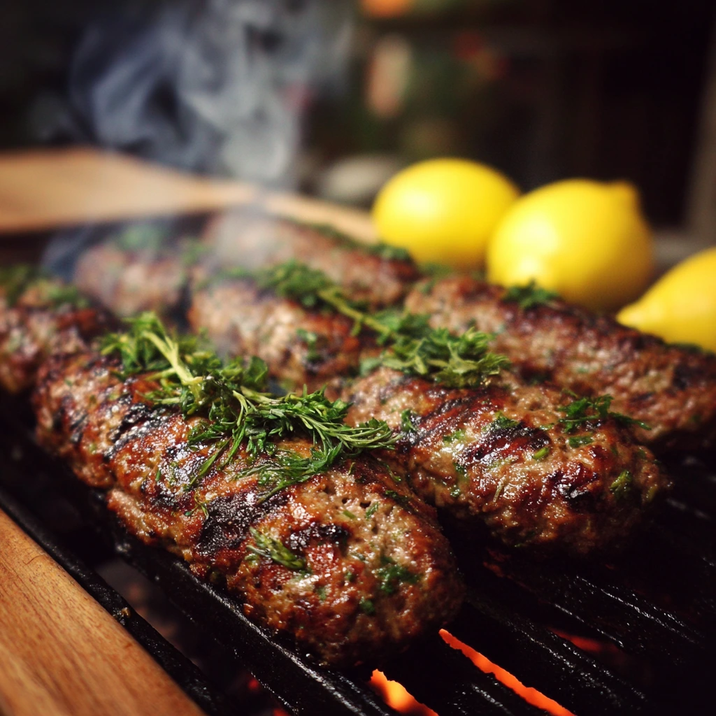 Grilled Lamb Kofte