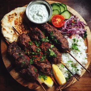 Grilled Lamb Kofte