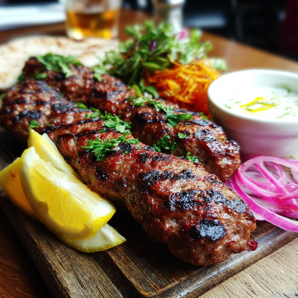 Grilled Lamb Kofte