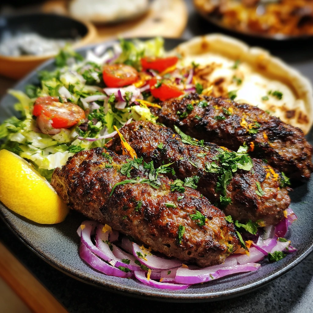 Grilled Lamb Kofte